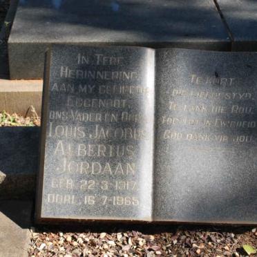 JORDAAN Louis Jacobus Albertus 1917-1965