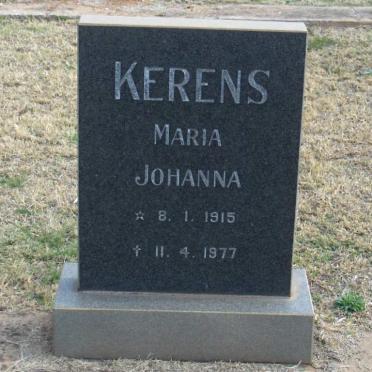 KERENS Maria Johanna 1915-1977