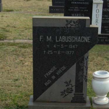 LABUSCHAGNE F.M. 1947-1977