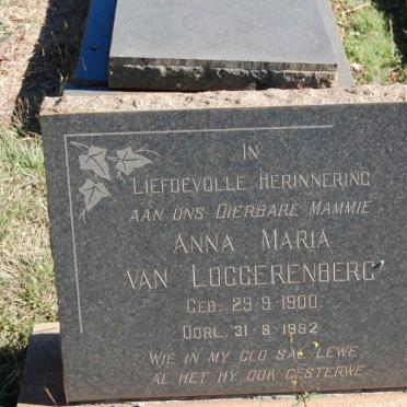 LOGGERENBERG Anna Maria, van 1900-1982