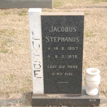 LUBBE Jacobus Stephanus 1907-1976