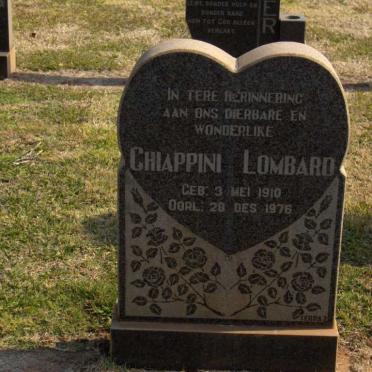 LOMBARD Chiappini 1910-1976