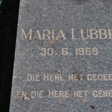 LUBBE Maria -1968