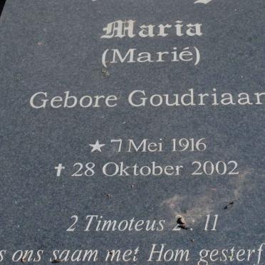 LÖTZ Petrus Wilhelm 1908-2003 &amp; Maria GOUDRIAAN 1916-2002 