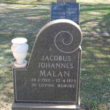 MALAN Jacobus Johannes 1920-1975