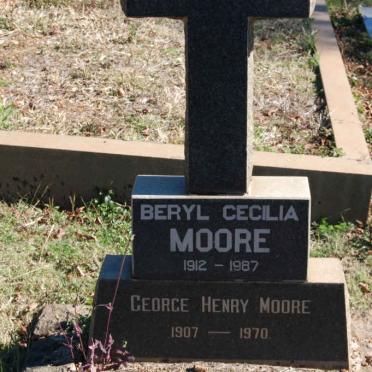 MOORE George Henry 1907-1970 &amp; Beryl Cecilia 1912-1987