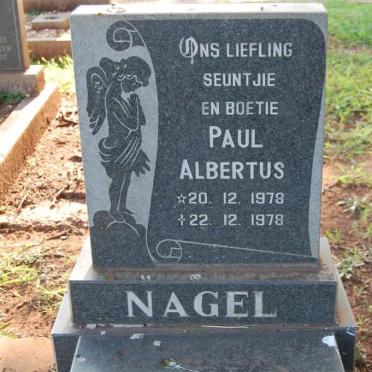 NAGEL Paul Albertus 1978-1978
