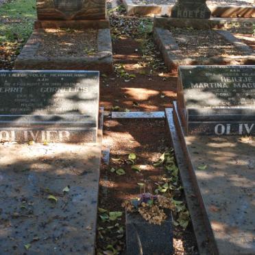 OLIVIER Gerrit Cornelius 1888-1975 &amp; Heiltje Martina Magdalena 1893-1990 