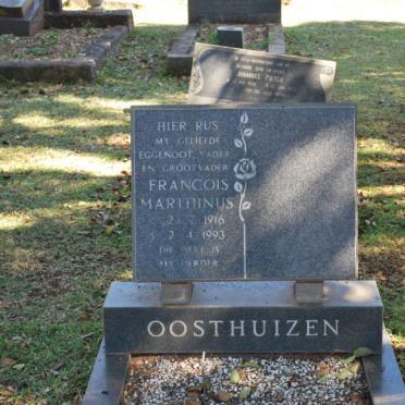 OOSTHUIZEN Francois Marthinus 1916-1993