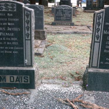 PIENAAR Petrus Jacobus 1868-1953 :: VILLIERS Martha Hermina, de nee VAN DER SPUY 1886-1969