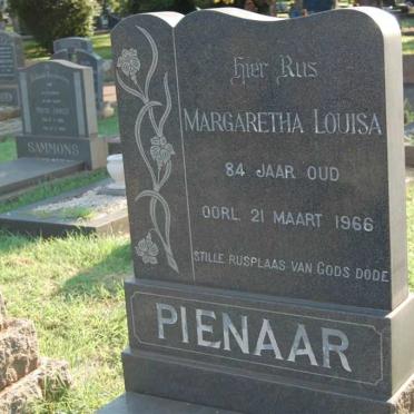 PIENAAR Margaretha Louisa -1966