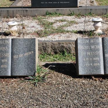 PLESSIS Willem Jacobus Ignatius Michael, du 1899-1964 &amp; Gezina Daulina Frederika 1899-1975 