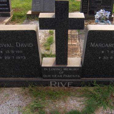 RIVE Percival David 1911-1973 &amp; Margaret Annie 1916-1968