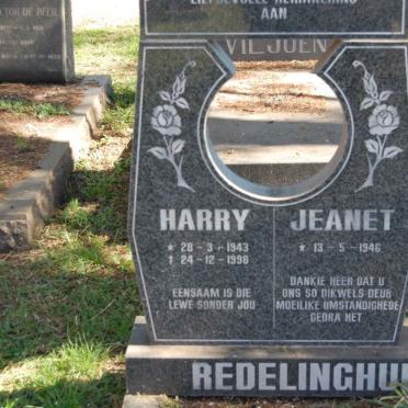 REDELINGHUIS Harry 1943-1998 &amp; Jeanet 1946-