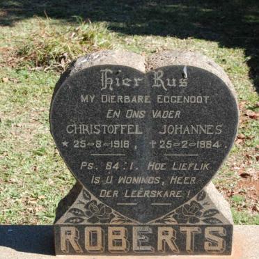 ROBERTS Christoffel Johannes 1918-1964