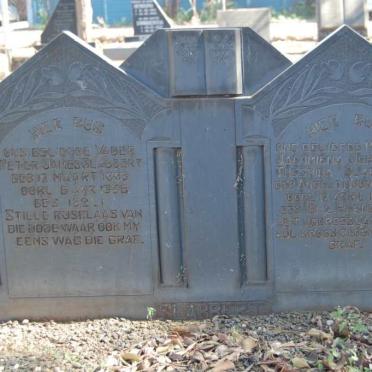 SLABBERT Peter James 1883-1936 &amp; Jacomiena Johanna Thespina ANGELO 1896-1934