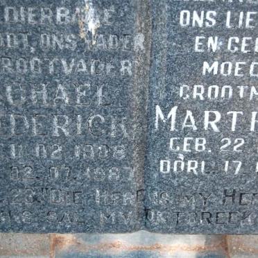 SMITH Michael Frederick 1908-1987 &amp; Martha C.J. 1909-1996