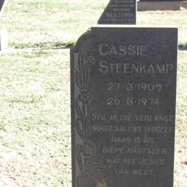 STEENKAMP Cassie 1905-1974