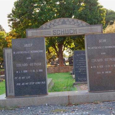SCHUCH Eduard Ottmar 1899-1966 :: SCHUCH Eduard Ottmar 1932-1990