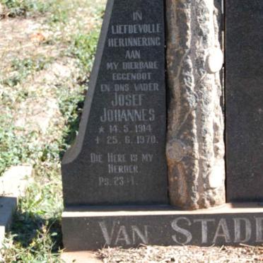 STADEN Josef Johannes, van 1914-1970