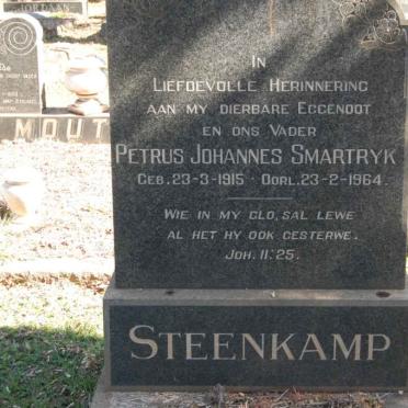 STEENKAMP Petrus Johannes Smartryk 1915-1964