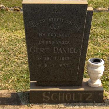 SCHOLTZ Gert Daniel 1913-1977