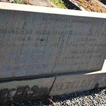 SWIEGERS Magdalena Maria ? :: REDELINGHUYS ?