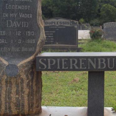 SPIERENBURG David 1913-1969