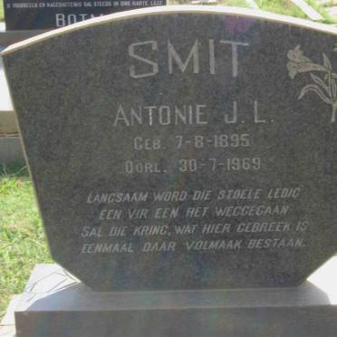 SMIT Antonie J.L. 1895-1969