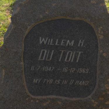 TOIT Willem H., du 1947-1969