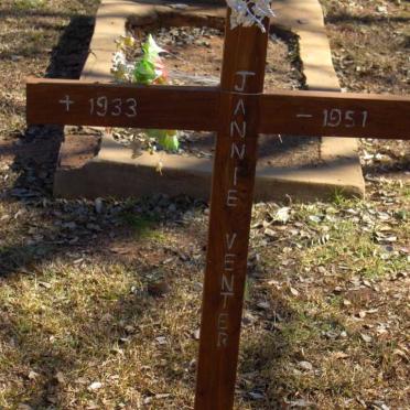 VENTER Jannie 1933-1952