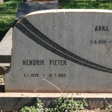 WALT Hendrik Pieter, van der 1936-1969 &amp; Anna Maria 1934-1975