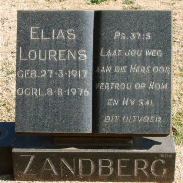 ZANDBERG Elias Lourens 1917-1976