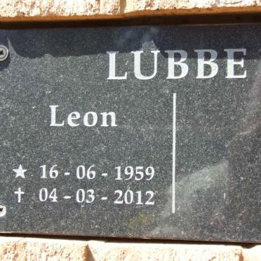 LUBBE Leon 1959-2012