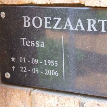 BOEZAARDT Tessa 1955-2006