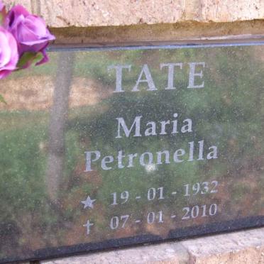 TATE Maria Petronella 1932-2010