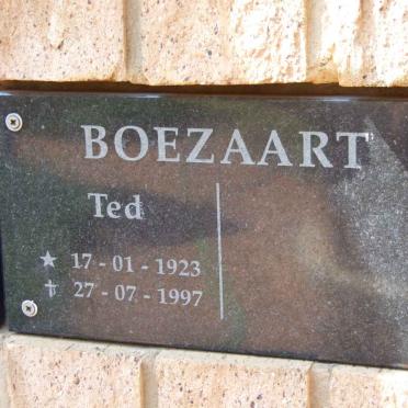 BOEZAART Ted 1923-1997