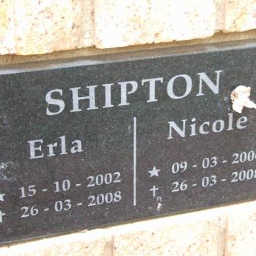 SHIPTON Erla 2002-2008 :: SHIPTON Nicole 2006-2008