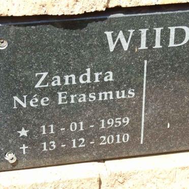 WIID Zandra nee ERASMUS 1959-2010