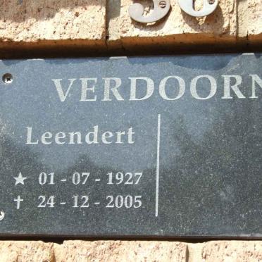VERDOORN Leendert 1927-2005