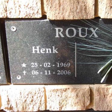 ROUX Henk 1969-2006