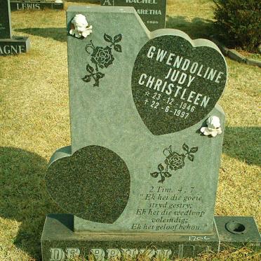 BRUYN Gwendoline Judy Christleen 1946-1997
