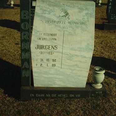 BORNMAN Jurgens 1952-1989