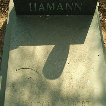HAMANN Rudolf Albert