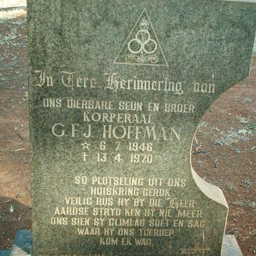 HOFFMAN C.F.J. 1946-1970