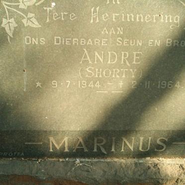 MARINUS André 1944-1964