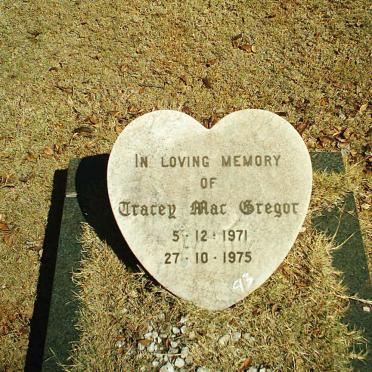 MacGREGOR Tracey 1971-1975