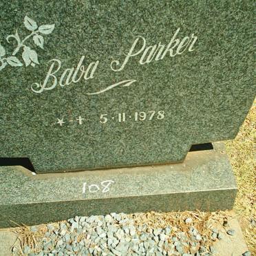 PARKER Baba 1978-1978