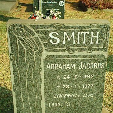 SMITH Abraham Jacobus 1942-1977