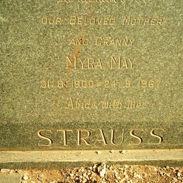 STRAUSS Myra May 1900-1967
